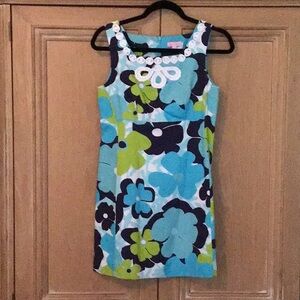 Lilly Pulitzer Floral Print Dress